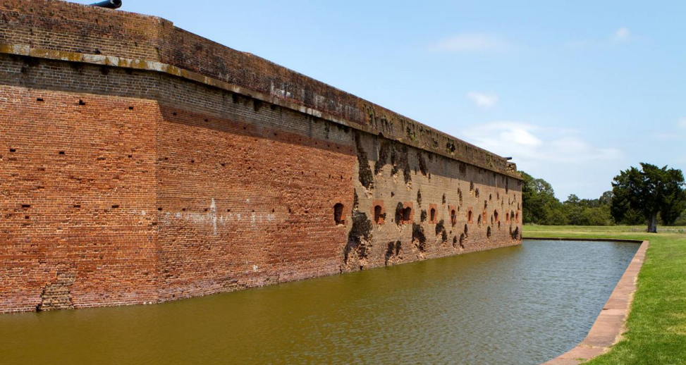 Image of Ft. Pulaski Design element only, image of Ft. Pulaksi