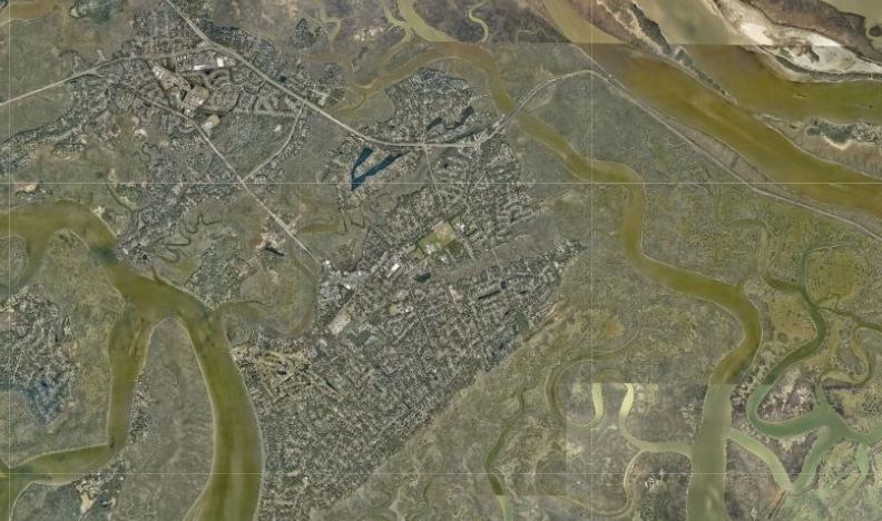 Satellite image of chatham county Design element only, satellite image of chatham county showing some river systems